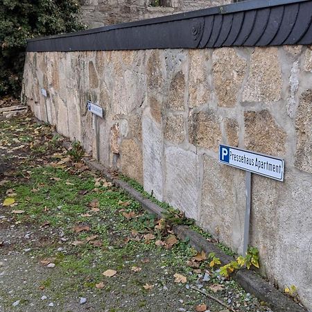 Pressehaus Apartment Steinweg Mühlhausen Esterno foto
